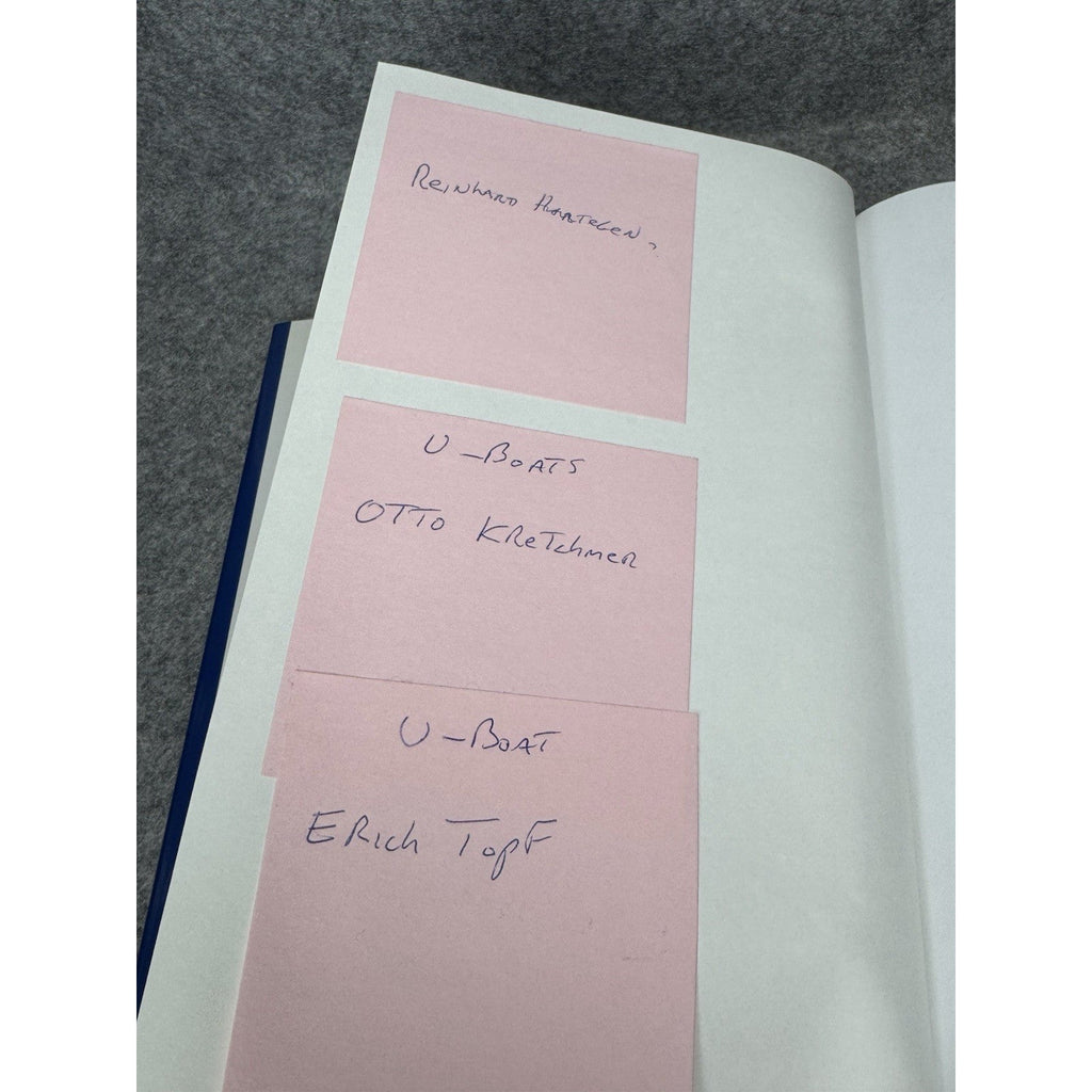 Knight’s Cross Holders U-Boat Service Kurowski Book + 4 Signed Commander Photos