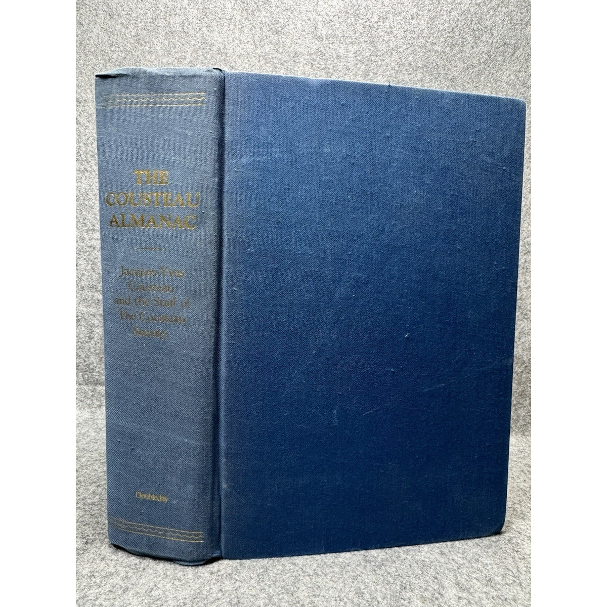 The Cousteau Almanac Jacques-Yves Cousteau 1981 Hardcover Ocean Ecology