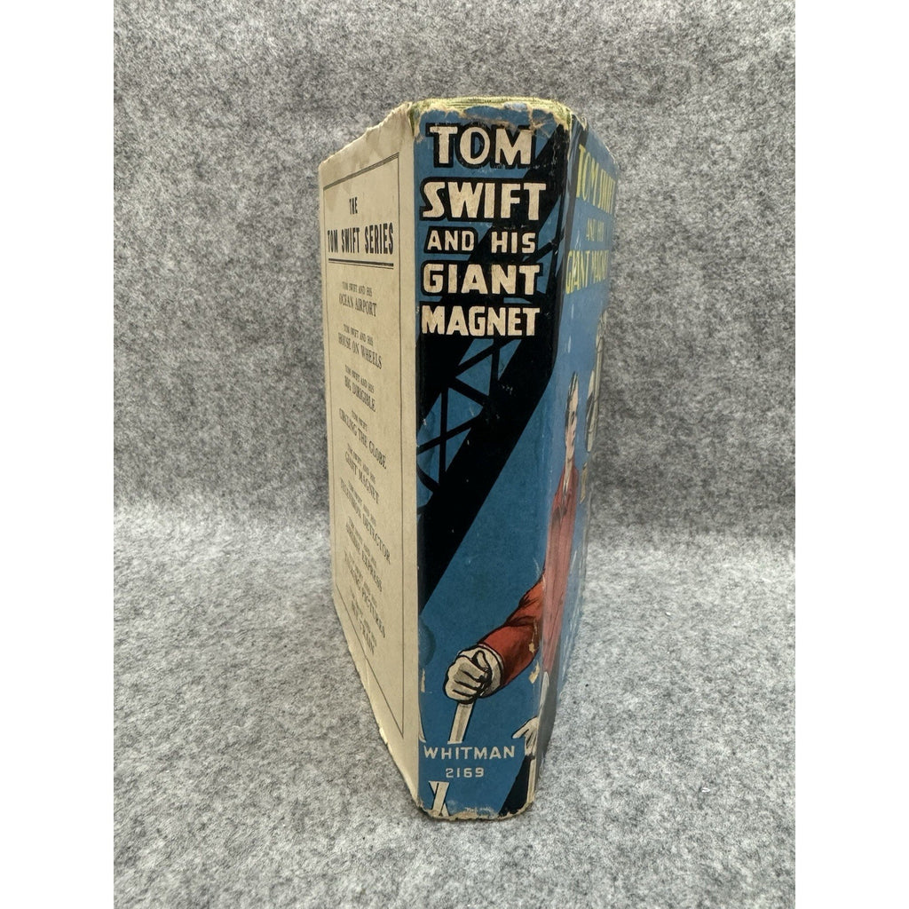 Tom Swift and His Giant Magnet 1932 Victor Appleton HC DJ Whitman 2169