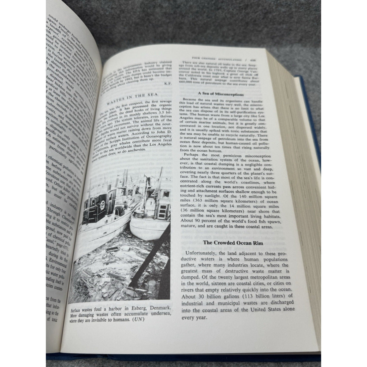 The Cousteau Almanac Jacques-Yves Cousteau 1981 Hardcover Ocean Ecology