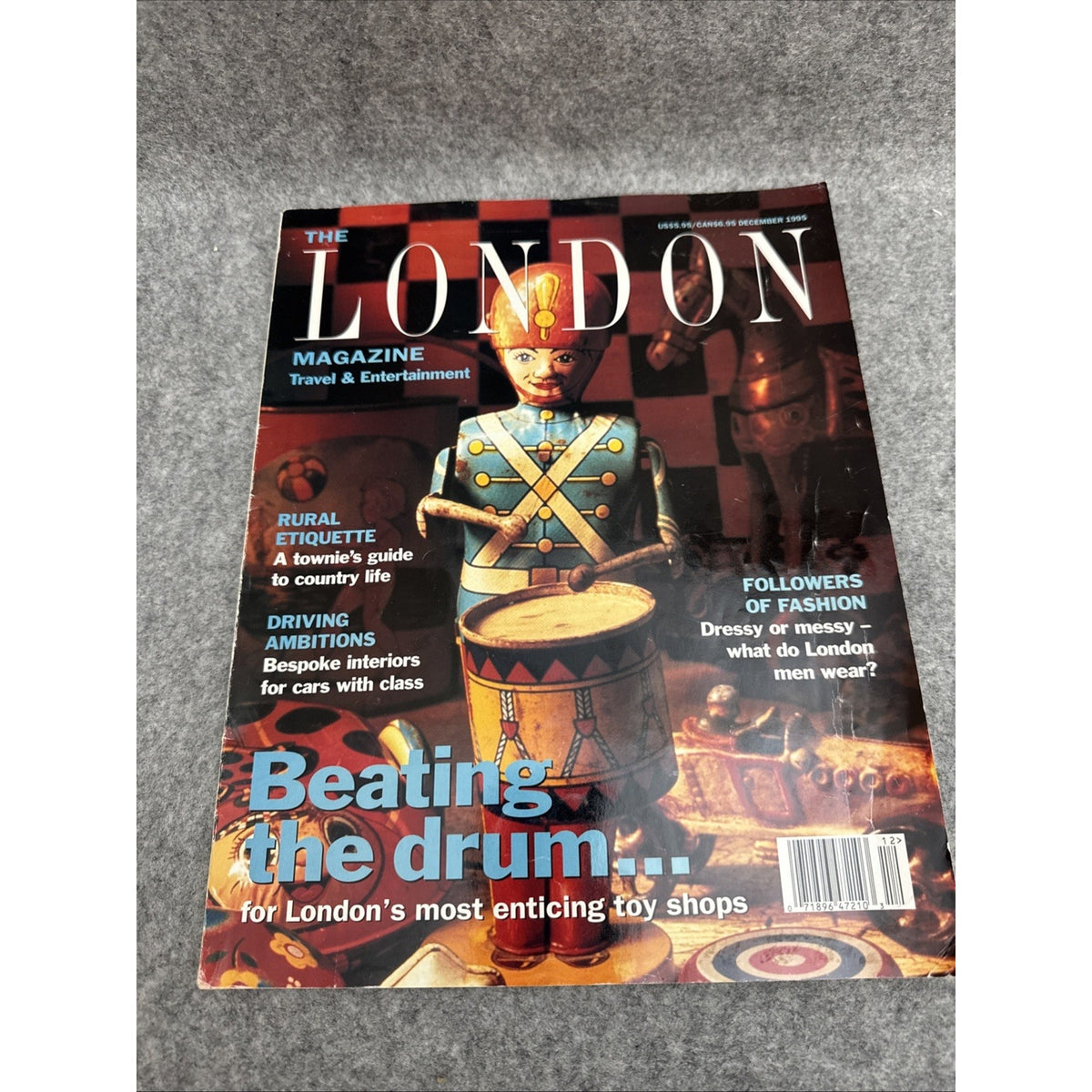 The London Magazine: Travel & Entertainment-U.S. Premier Issue-1995 DEC