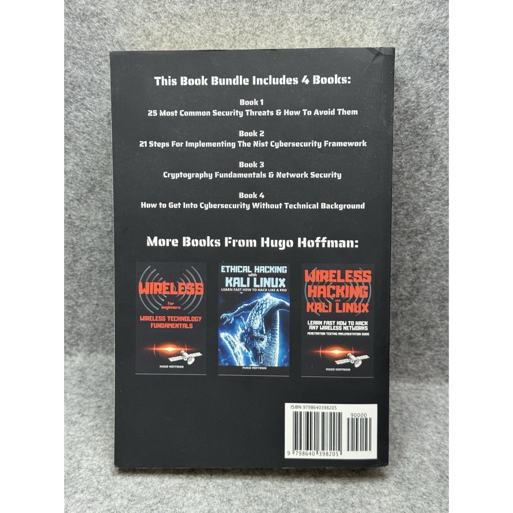 Cybersecurity Bible Hugo Hoffman 4 Books in 1 Network Security 2020 PB