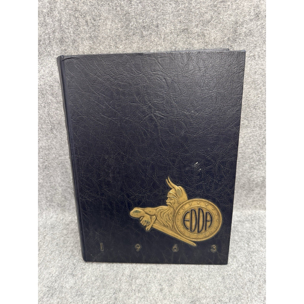 1963 Edda Augustana College Sioux Falls SD Yearbook Hardcover