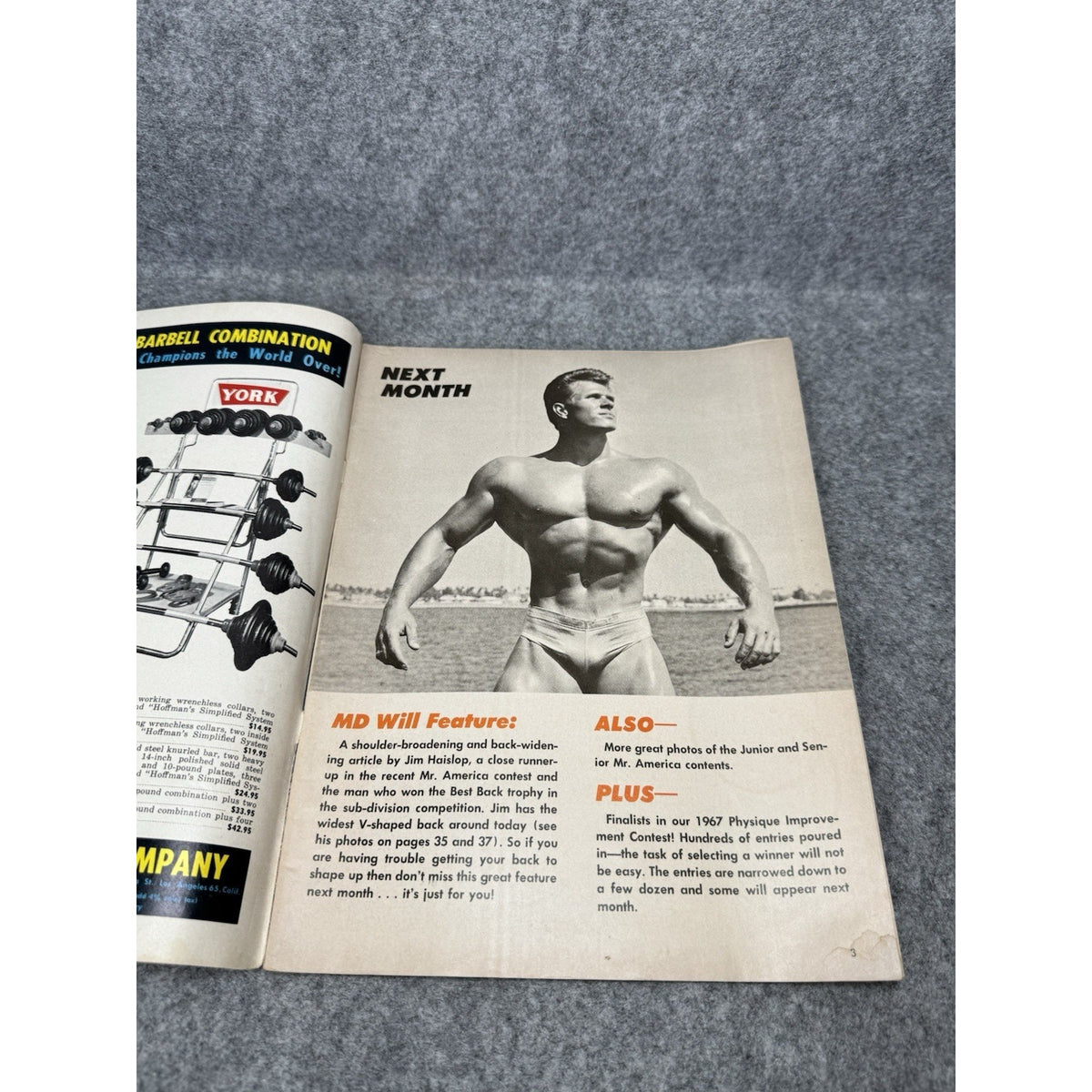 Muscular Development Sept 1967 Arnold Schwarzenegger Scot Cooper Pat Casey