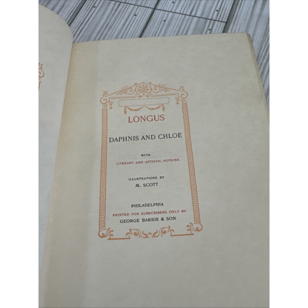 Antique Gems Greek Latin 1902 Limited Ed Vol V VI IX Barrie #432 Vellum