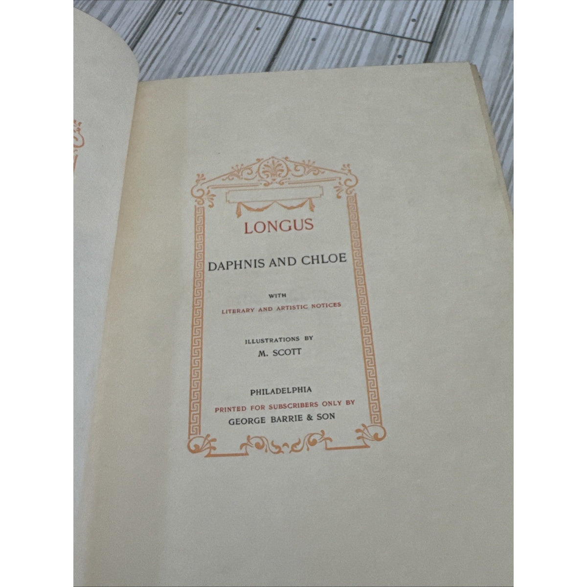 Antique Gems Greek Latin 1902 Limited Ed Vol V VI IX Barrie #432 Vellum