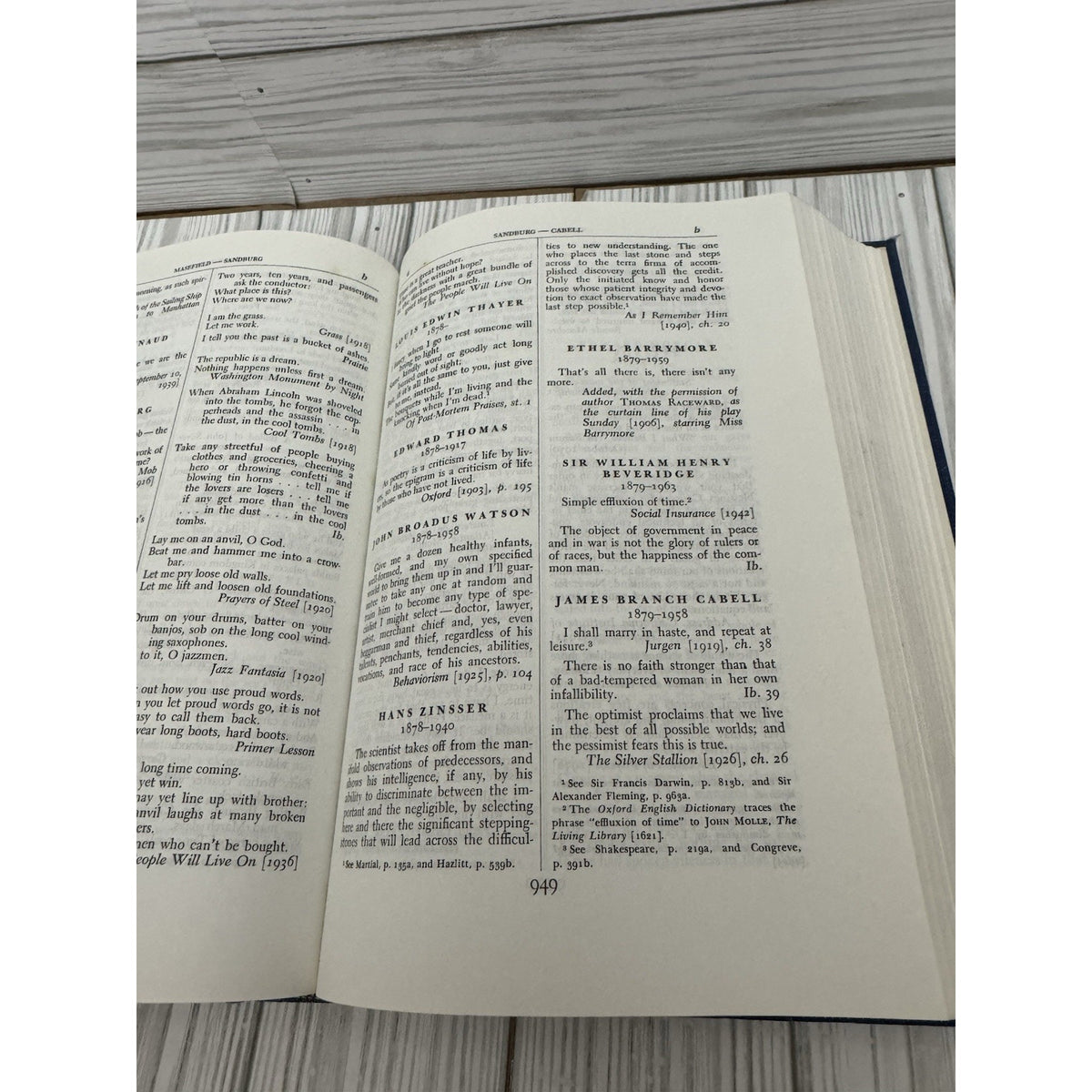Bartlett’s Familiar Quotations 14th Edition 1968 HC Little Brown John Bartlett