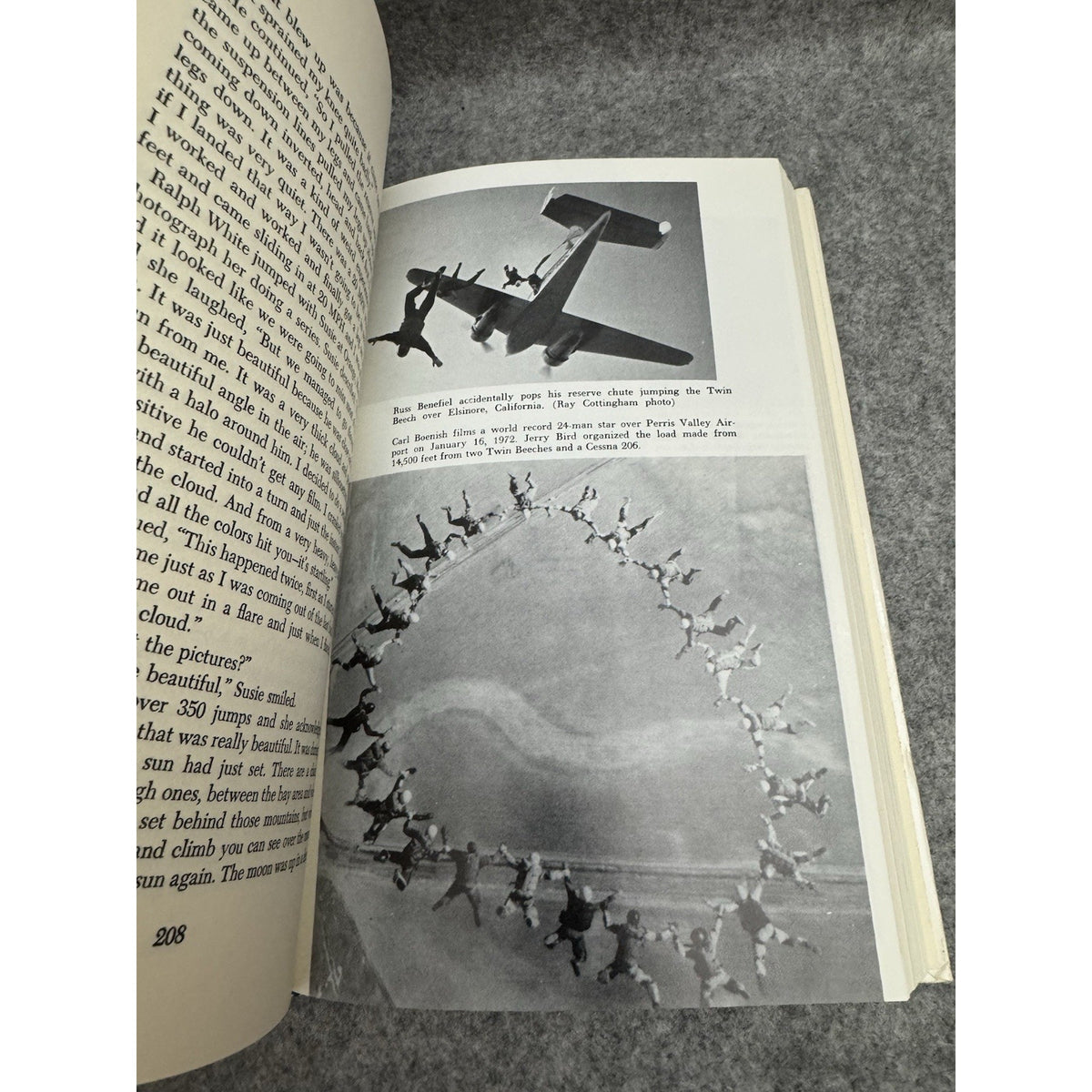 Parachuting’s Unforgettable Jumps III HC Signed Howard Gregory 3rd Ed 1987