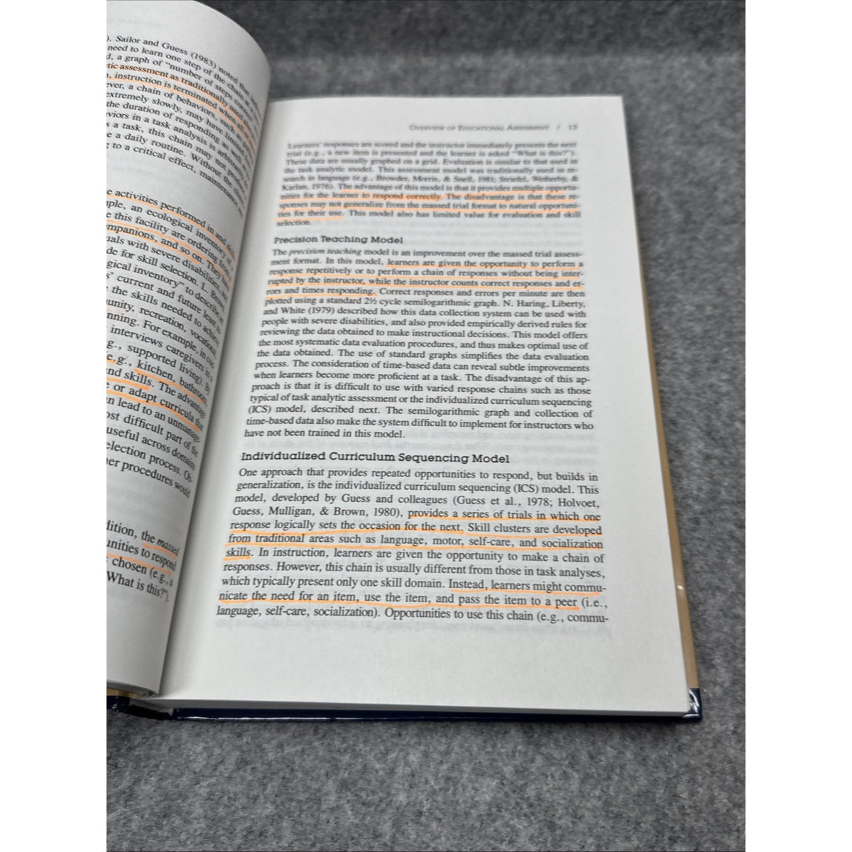 Assessment of Individuals with Severe Disabilities : An Applied Behavior
