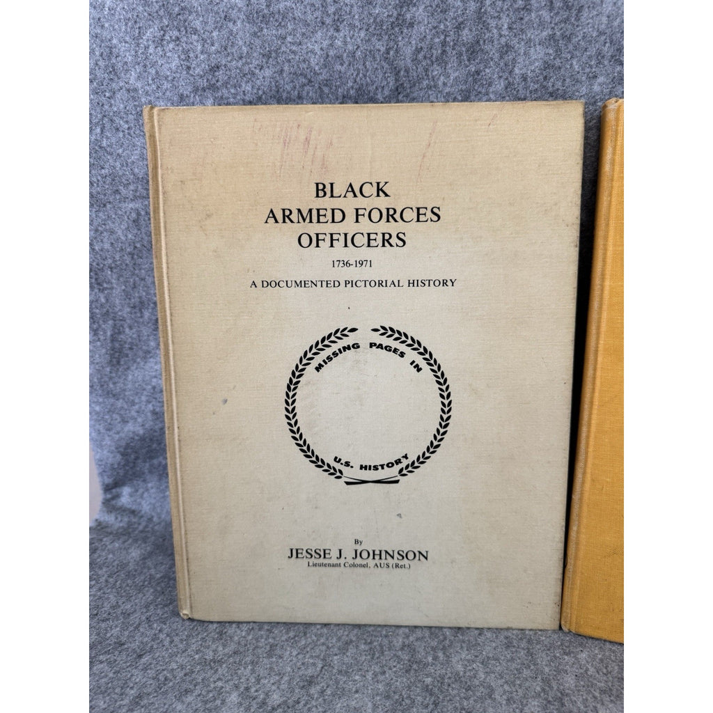 Black Soldiers & Armed Forces Officers History HC Lot Jesse Johnson