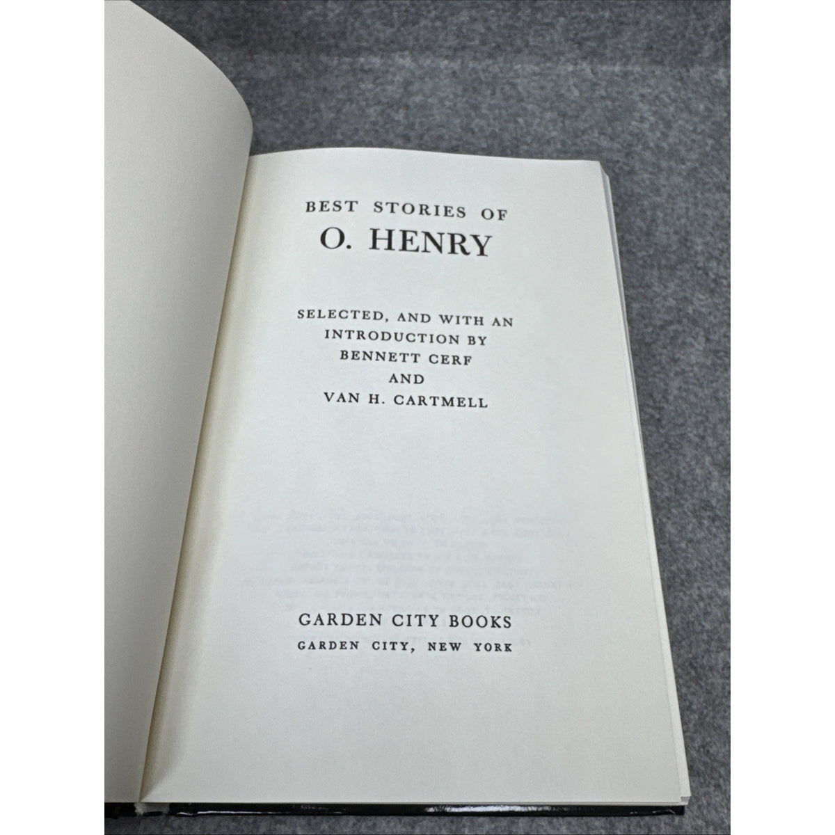 Best Stories of O Henry : Gift of the Magi, the Ransom of Red Chief, Mammon and
