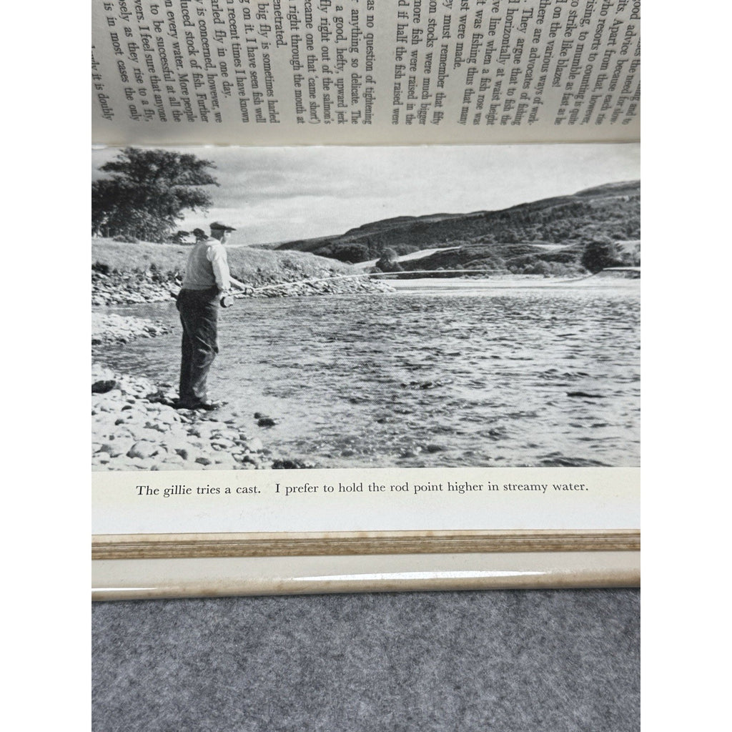 My Way with Salmon Ian Wood 1957 First Edition Angling Fishing HC DJ