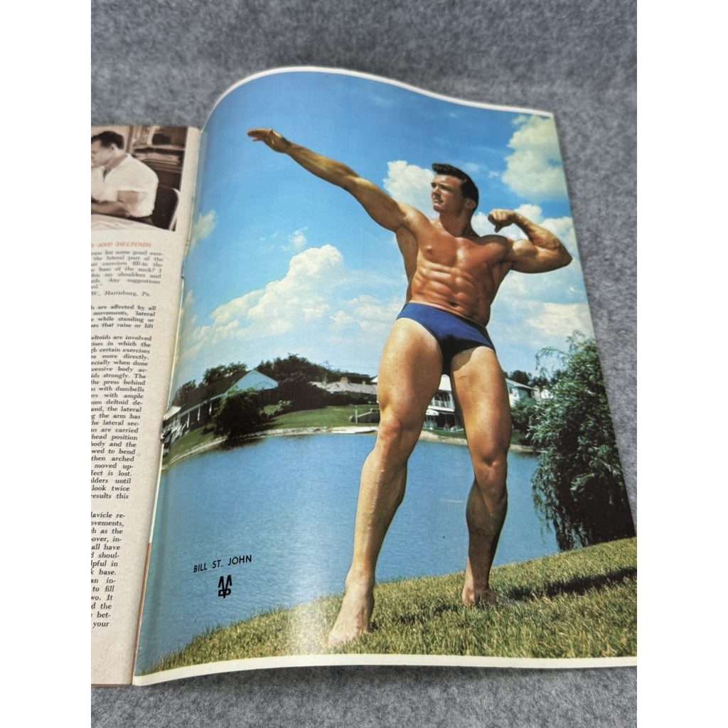 Muscular Development July 1965 Bill St. John Bodybuilding Magazine