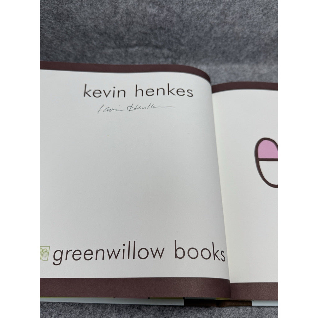 2017 Egg Kevin Henkes Signed First Edition 1st Printing Hardcover DJ