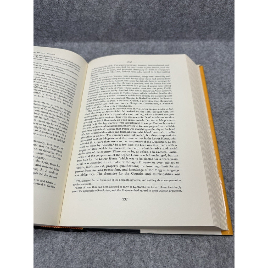 The Habsburg Empire 1790-1918 Macartney 1969 1st American HC DJ