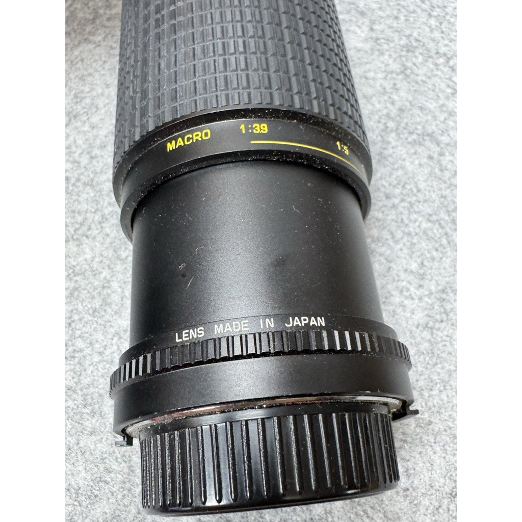 Nikon FG 35mm Camera Lot Series E 50mm 1.8 Quantaray 80-200 SB-15 Untested
