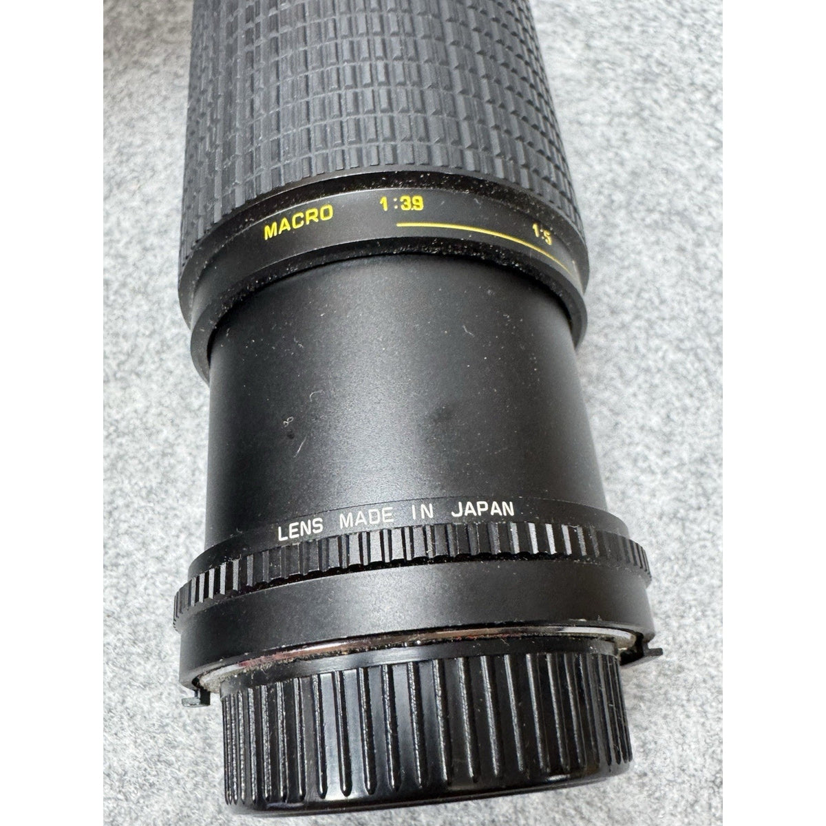 Nikon FG 35mm Camera Lot Series E 50mm 1.8 Quantaray 80-200 SB-15 Untested