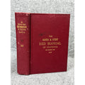 1899 Haven & Stout Red Manual of Statistics Telegraphic Code Hardcover
