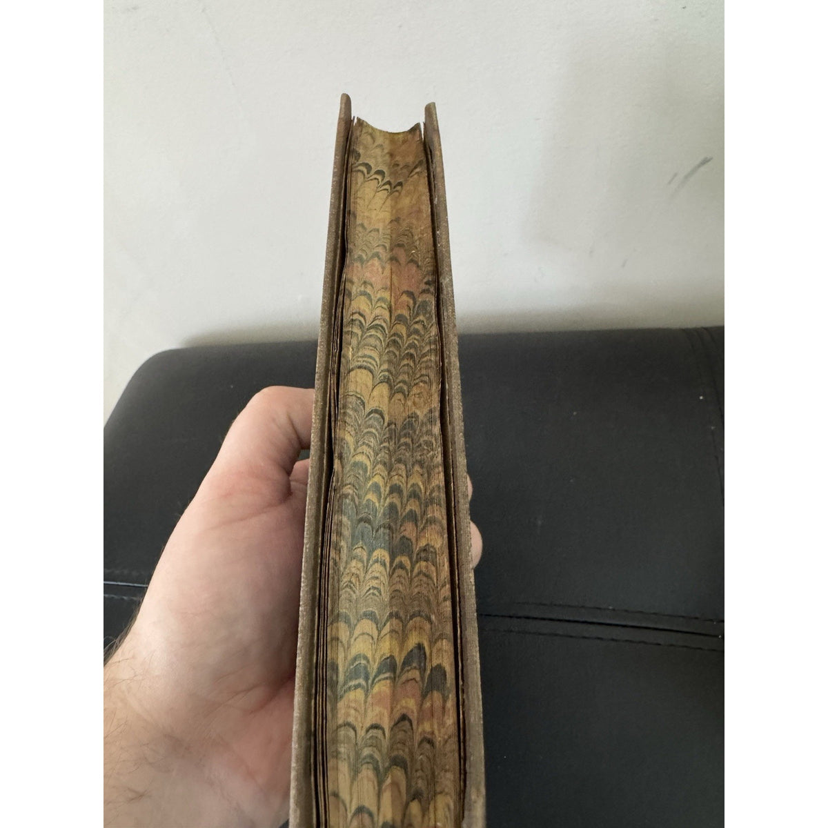 Practical Grammar English 1859 S W Clark Barnes Antique HC