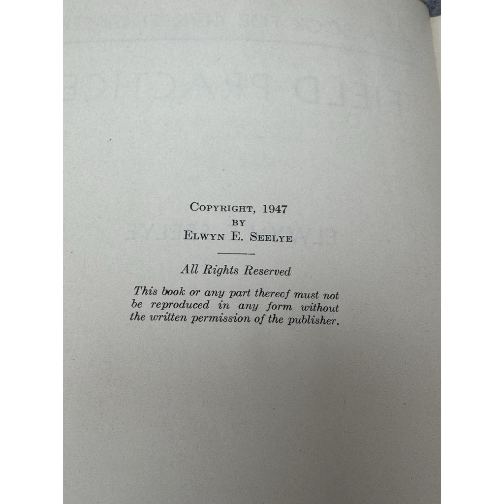 1947 Data Book for Civil Engineers Field Practice Vol 3 Seelye 1st Edition