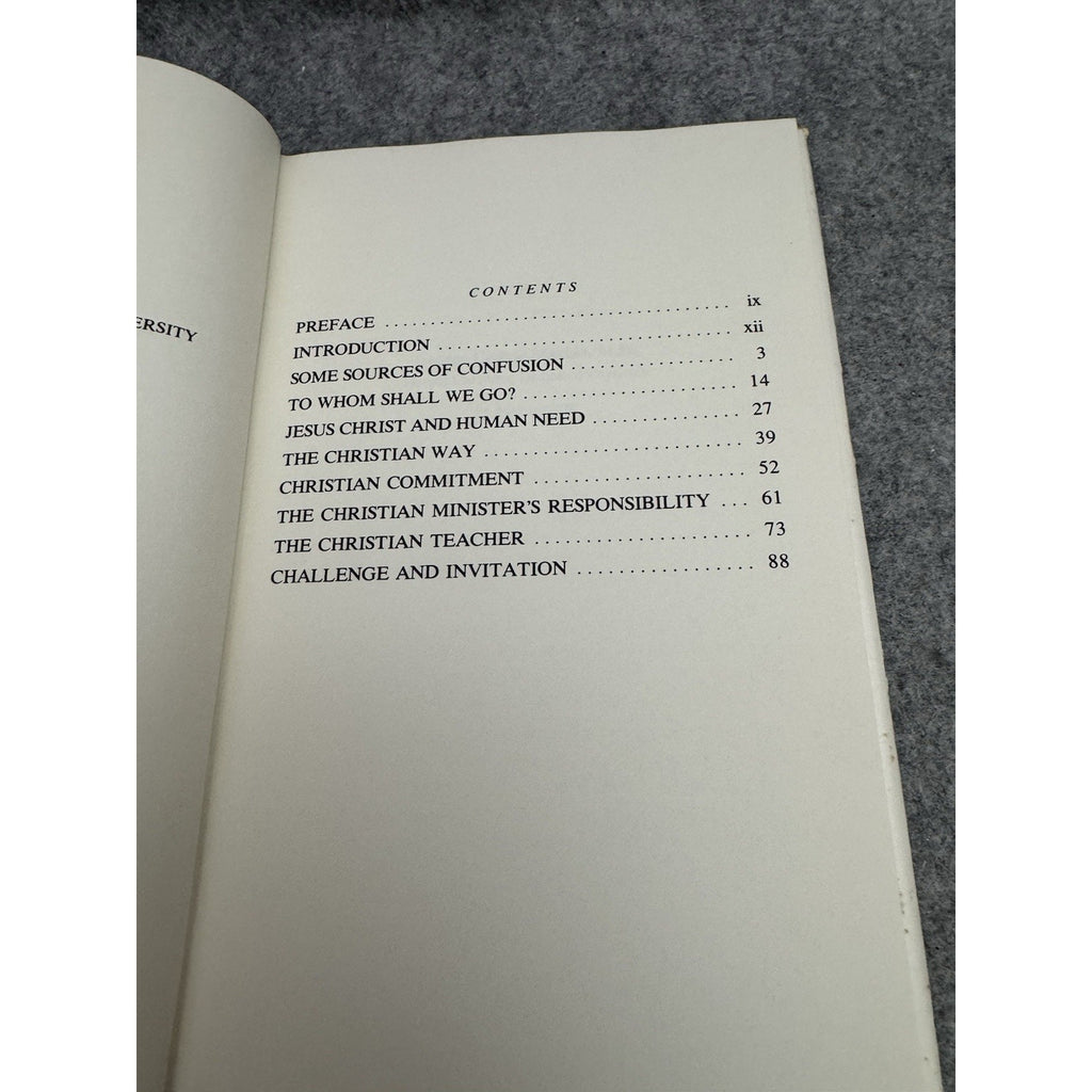 Christ or Confusion A.C. Reid HC DJ Wake Forest University Press