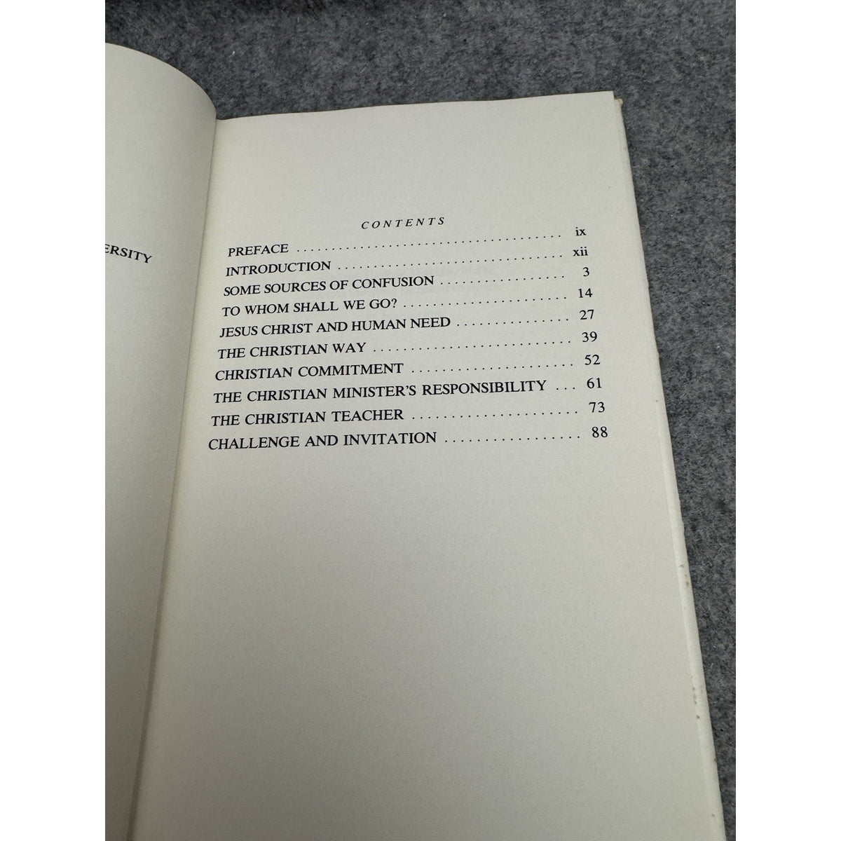 Christ or Confusion A.C. Reid HC DJ Wake Forest University Press