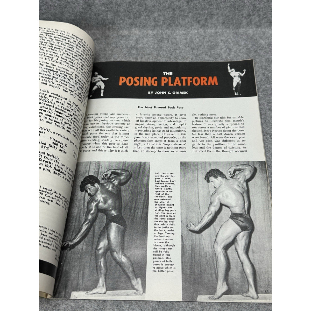 1966 Muscular Development Magazine Bill Pearl Reg Park Vintage Bodybuilding
