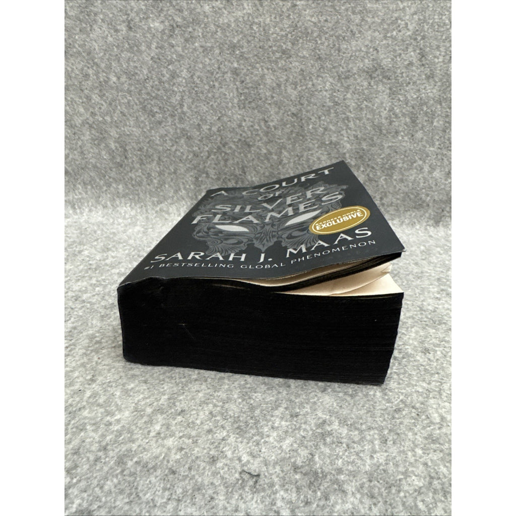 A Court of Silver Flames Sarah J Maas B&N Exclusive Black Edges Paperback 2025
