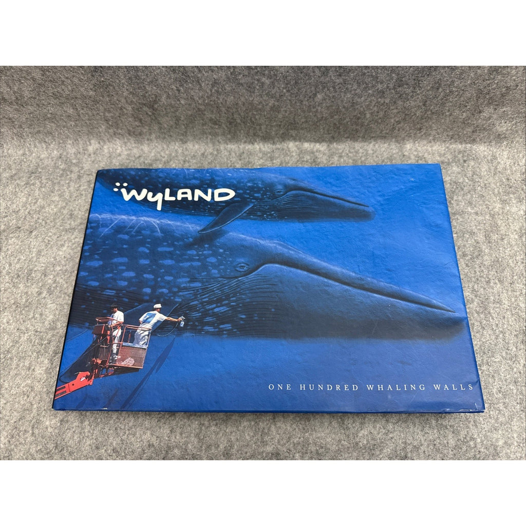 Wyland One Hundred Whaling Walls Mural Art Coffee Table Book - Signed