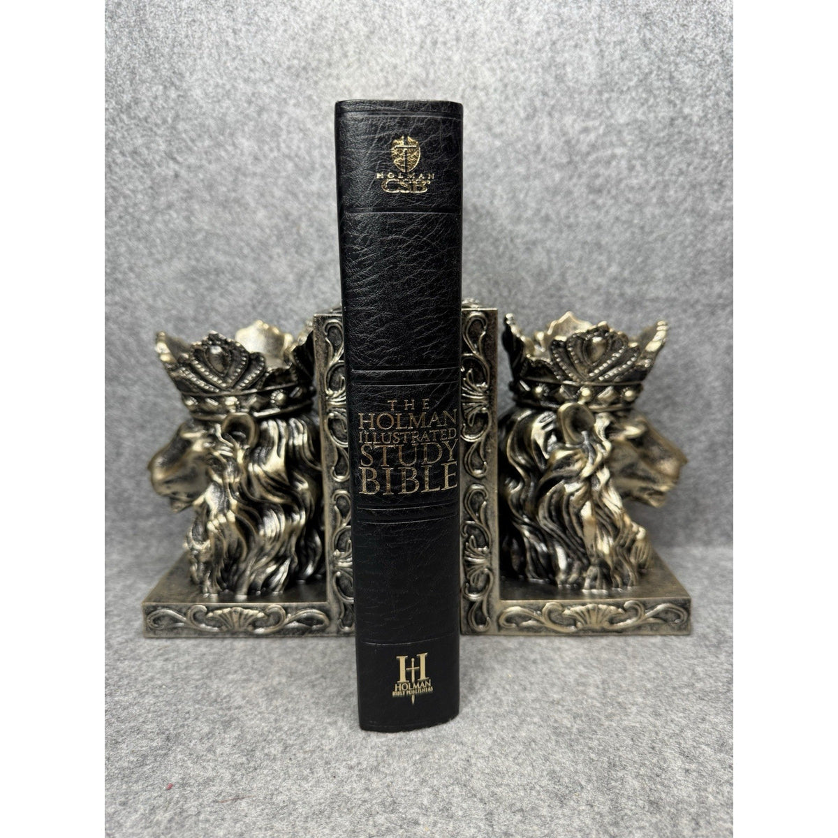 Holman Illustrated Study Bible HCSB 2006 First Printing Black Bonded Leather