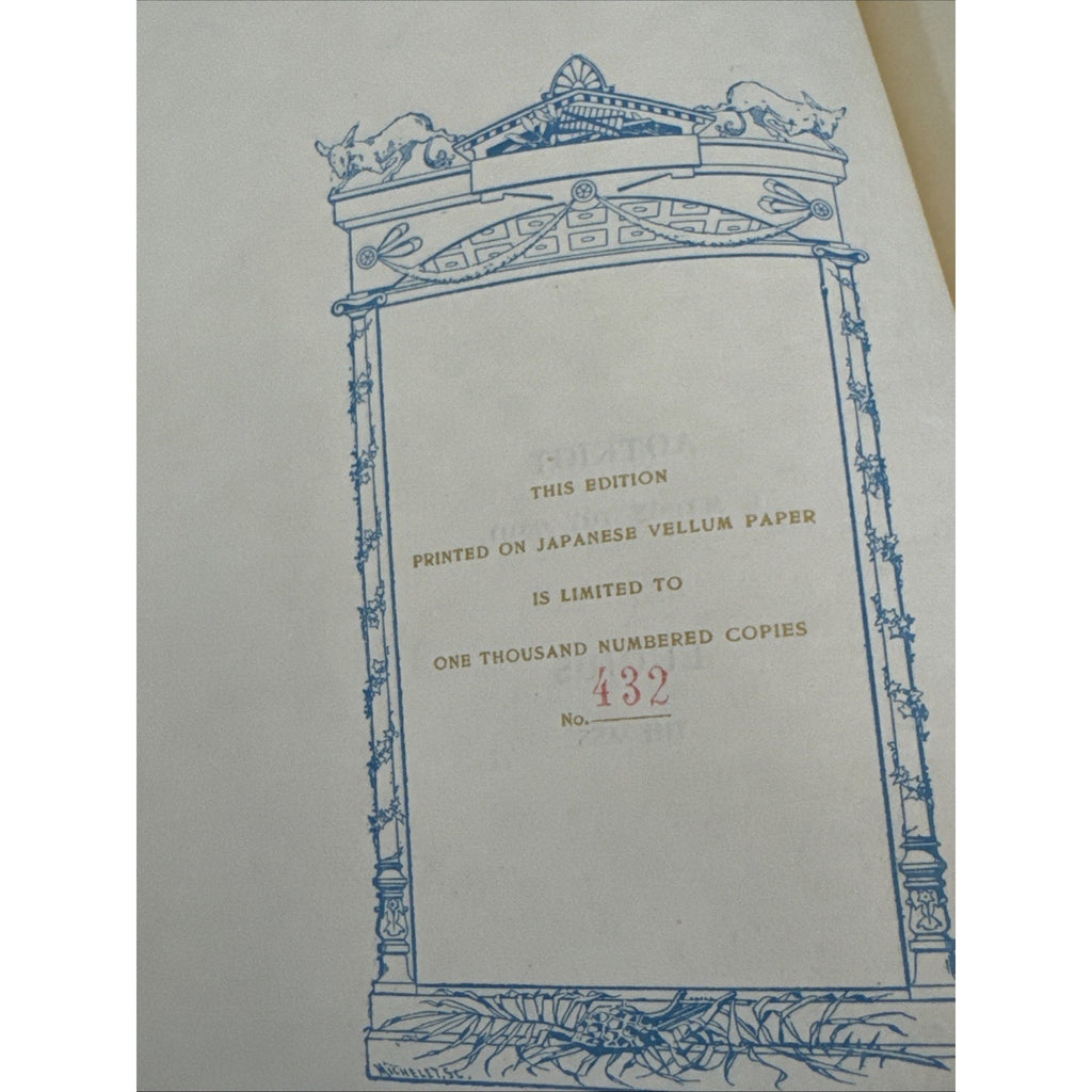 Antique Gems Greek Latin 1902 Limited Ed Vol V VI IX Barrie #432 Vellum