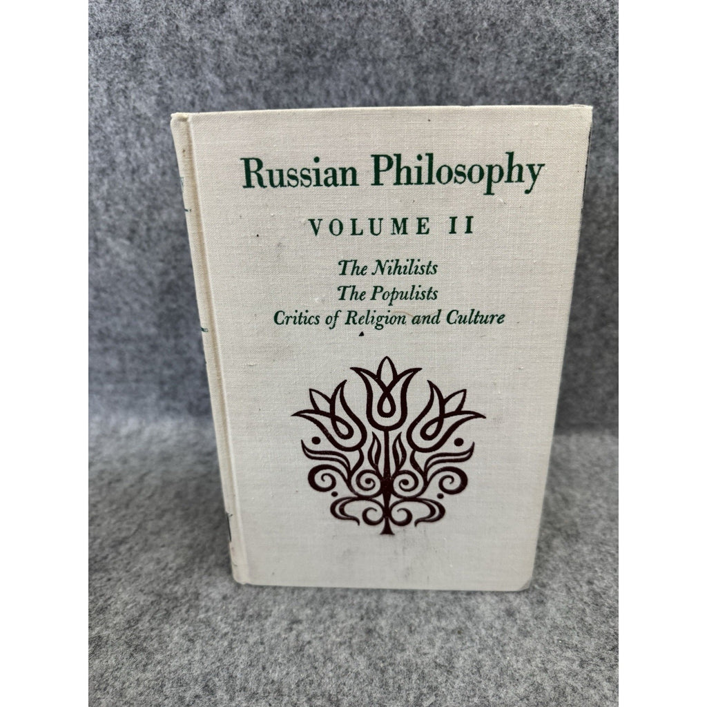 Russian Philosophy 3 Vol Set 1965 Edie Scanlan Zeldin Kline HC