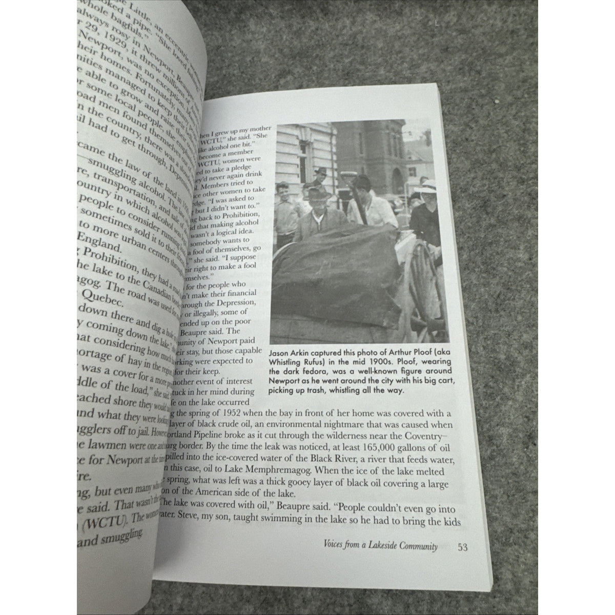 Newport's Centennial: Voices from a Lakeside Community by Scott Wheeler...