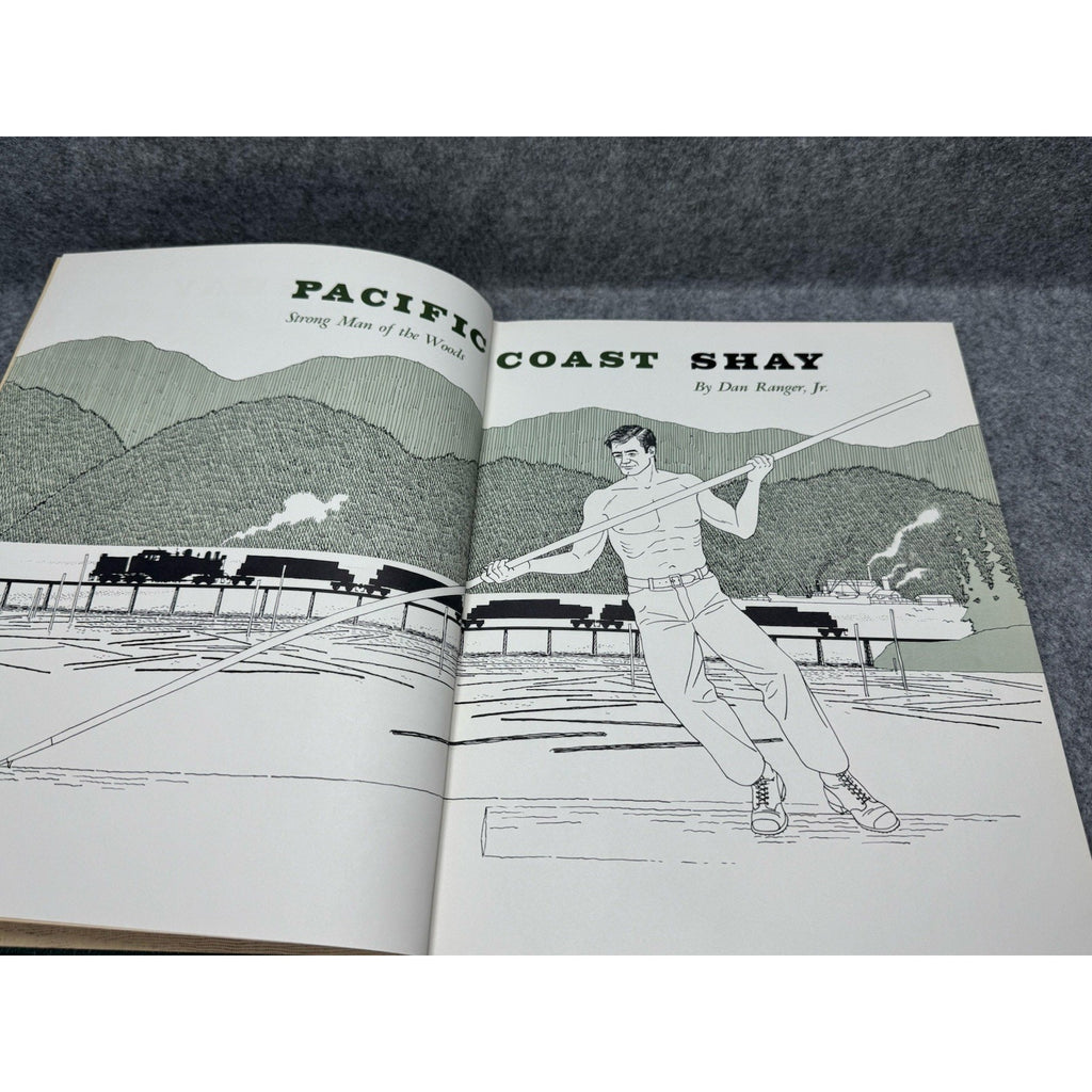 1970 Pacific Coast Shay Strong Man Woods Dan Ranger Logging Railroad HC