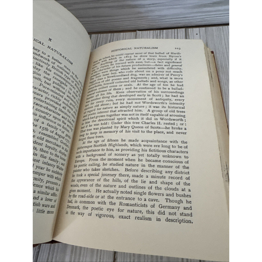 Naturalism in 19th Century English Literature - Georg Brandes - Hardbound