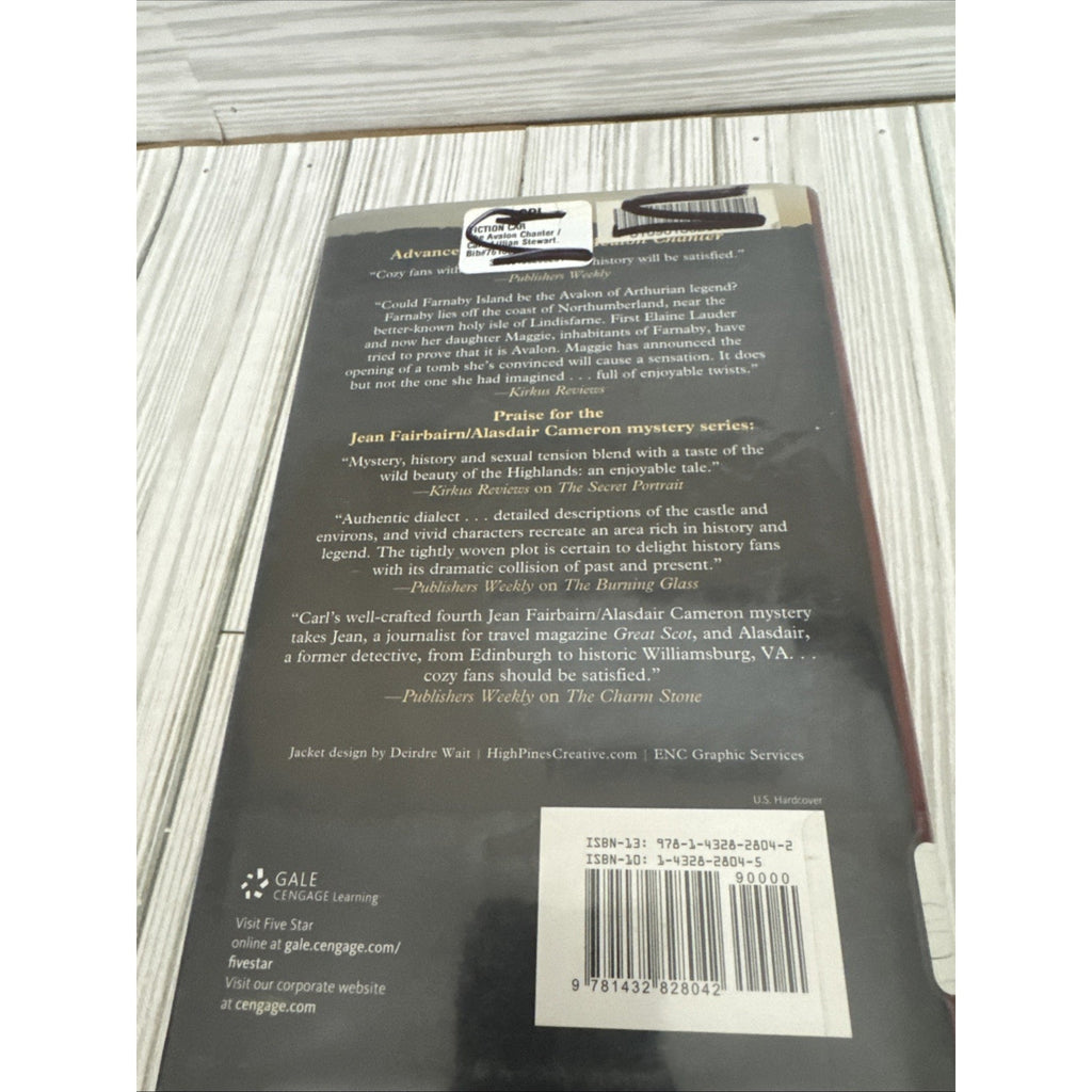 The Avalon Chanter First Edition By Lillian Carl