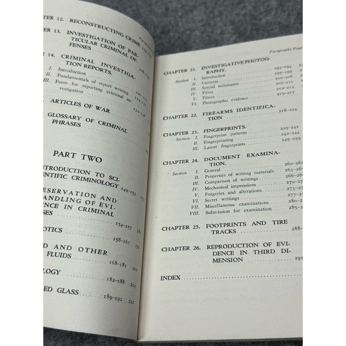 1945 FM 19-20 Criminal Investigation War Department Reference 358 Pages