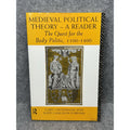 Medieval Political Theory A Reader 1993 First Edition Nederman Forhan Paperback