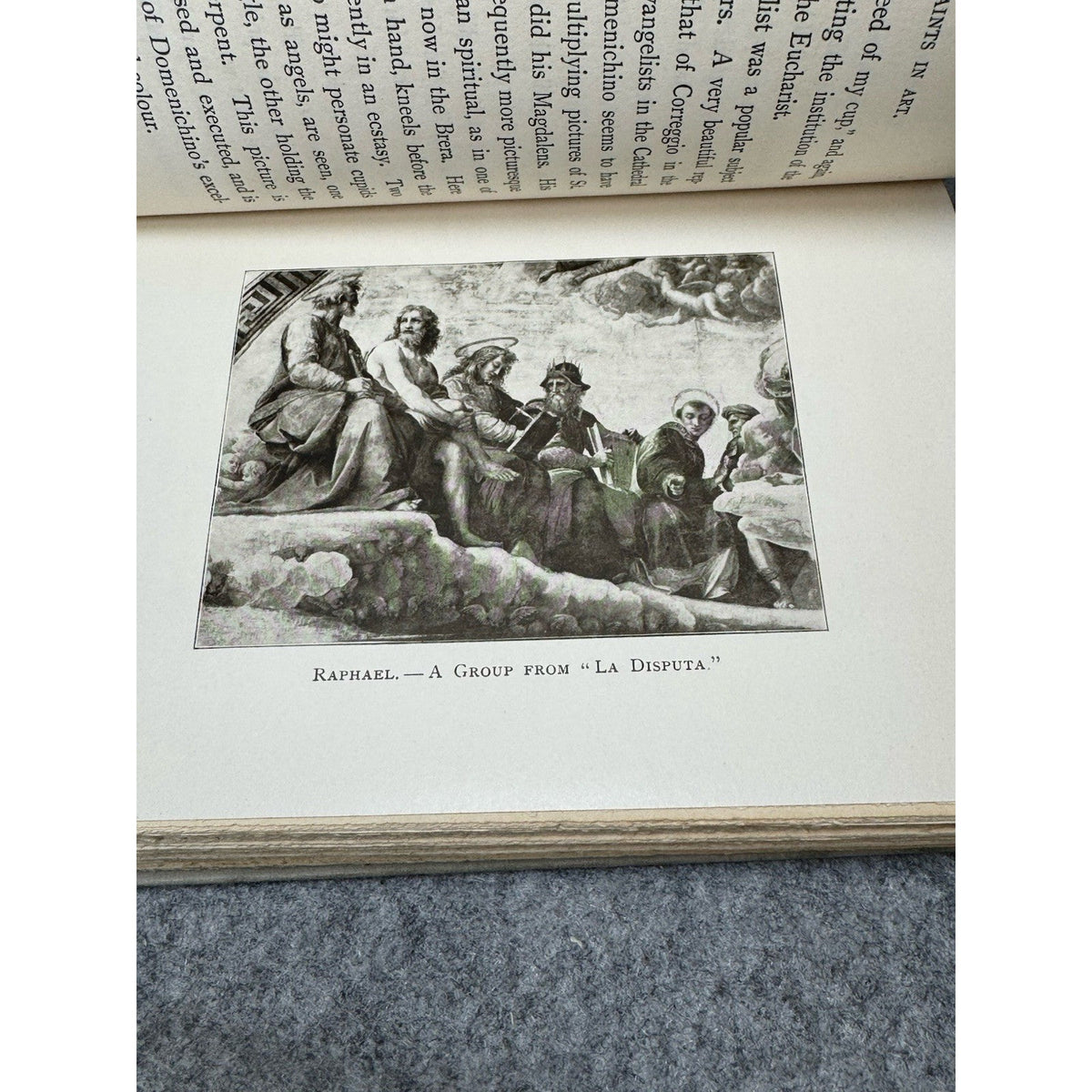 1906 Saints in Art Clara Erskine Clement Illustrated Decorative Binding Gilt Top