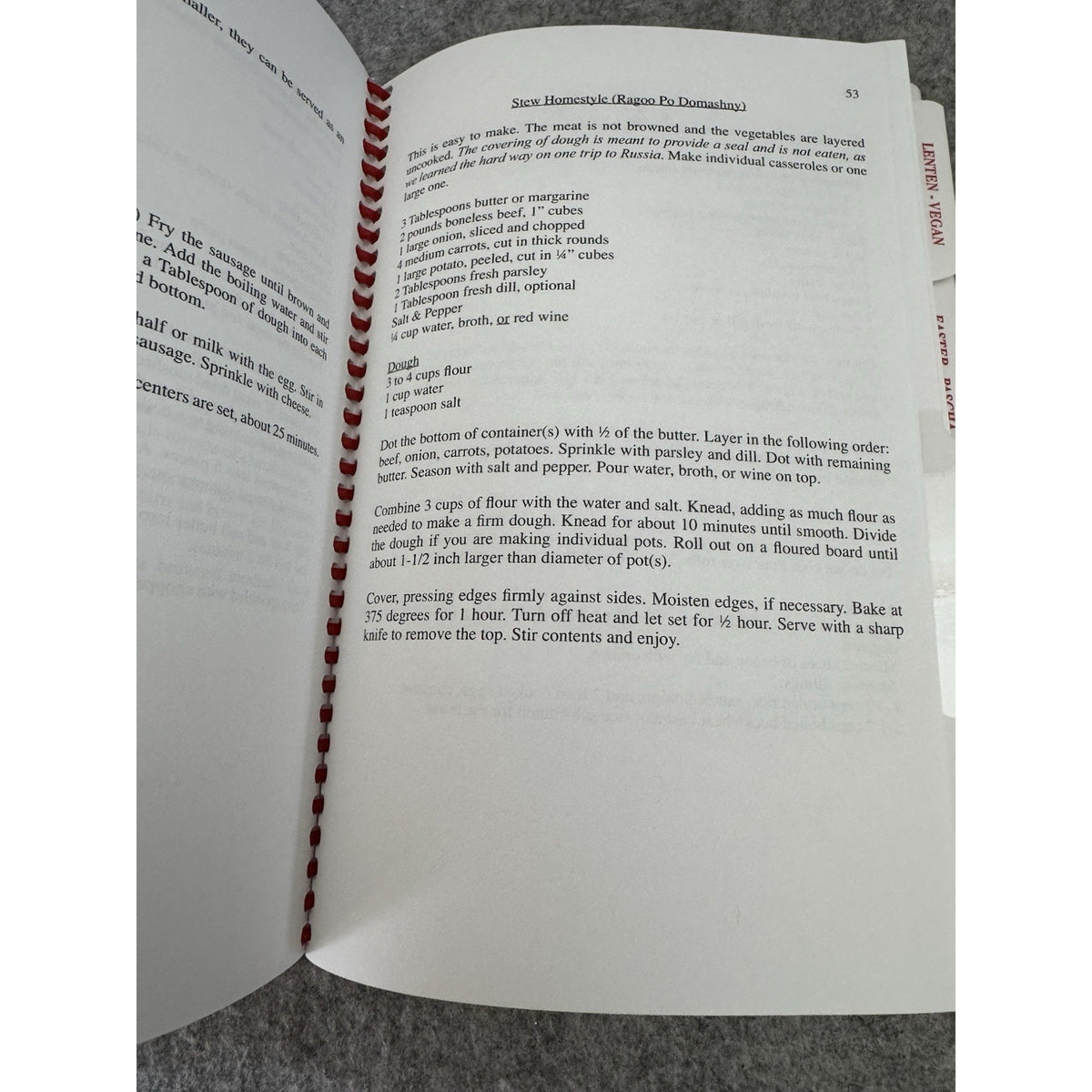Hanya’s Kitchen Orthodox Herald Recipe Collection 2012 St Tikhon’s Cookbook