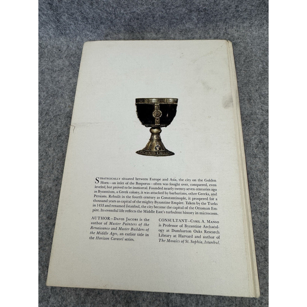 "Constantinople - City on the Golden Horn" by David Jacobs - 1st Ed. - 1969