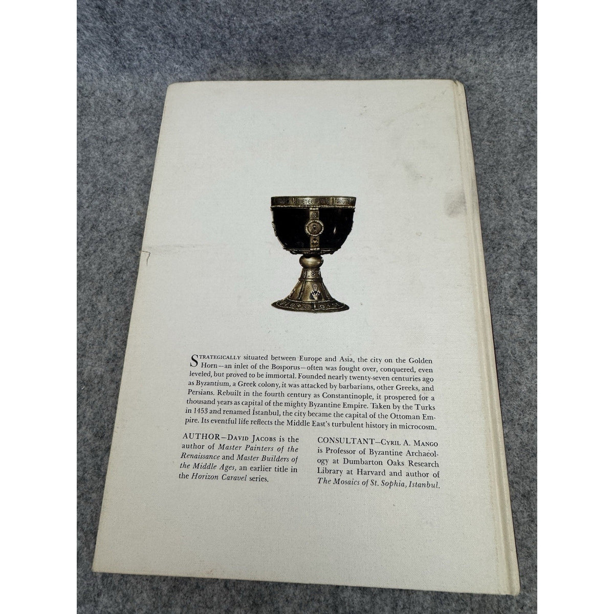 "Constantinople - City on the Golden Horn" by David Jacobs - 1st Ed. - 1969
