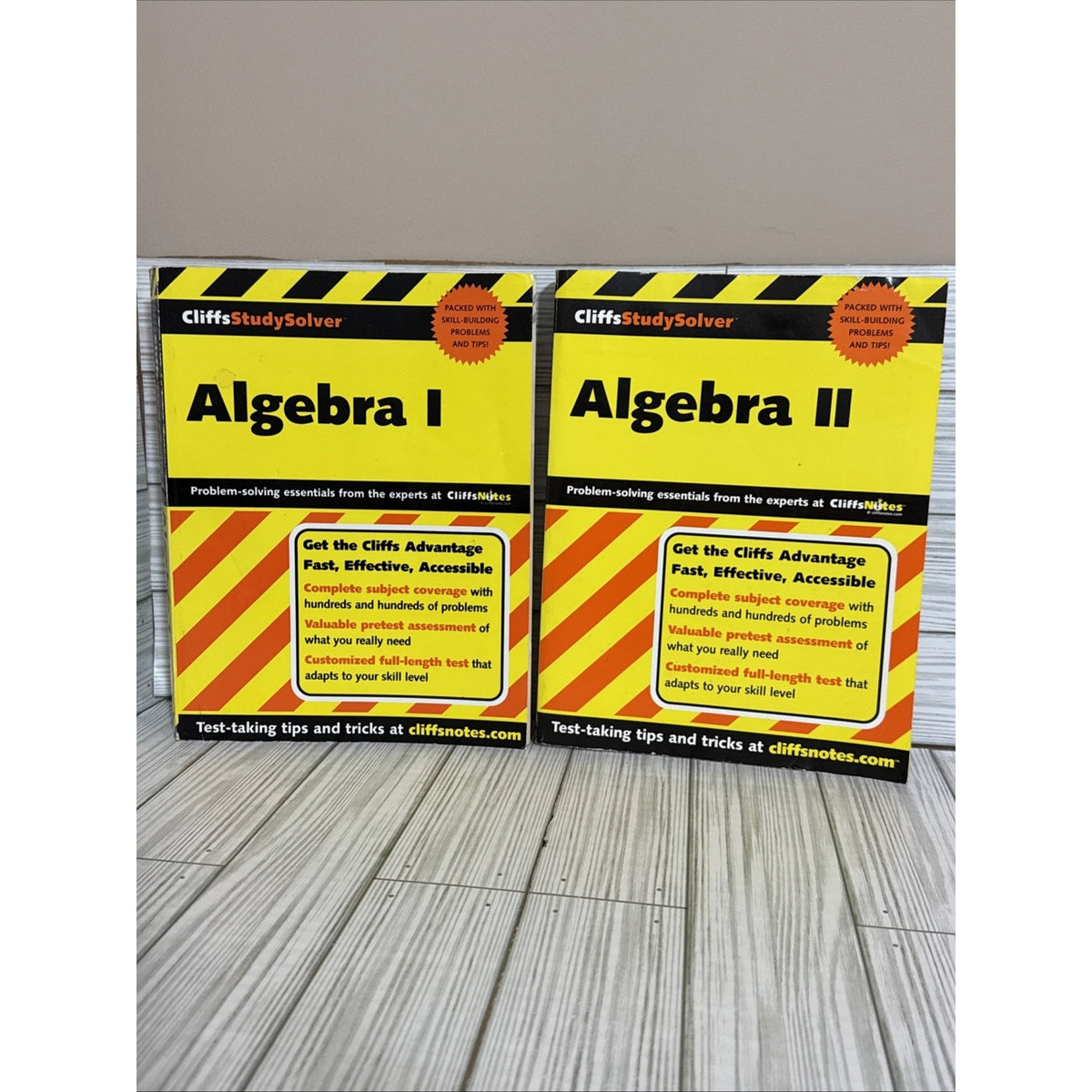 algebra 1 & 2 cliffsstudysolver