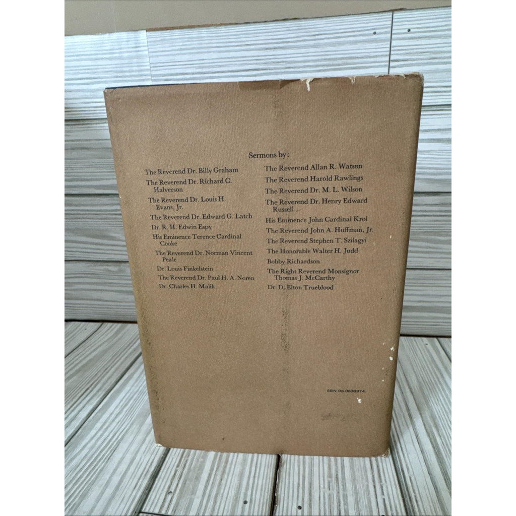 White House Sermons, Hibbs, Intro by Richard Nixon, 1st Edition, 1972