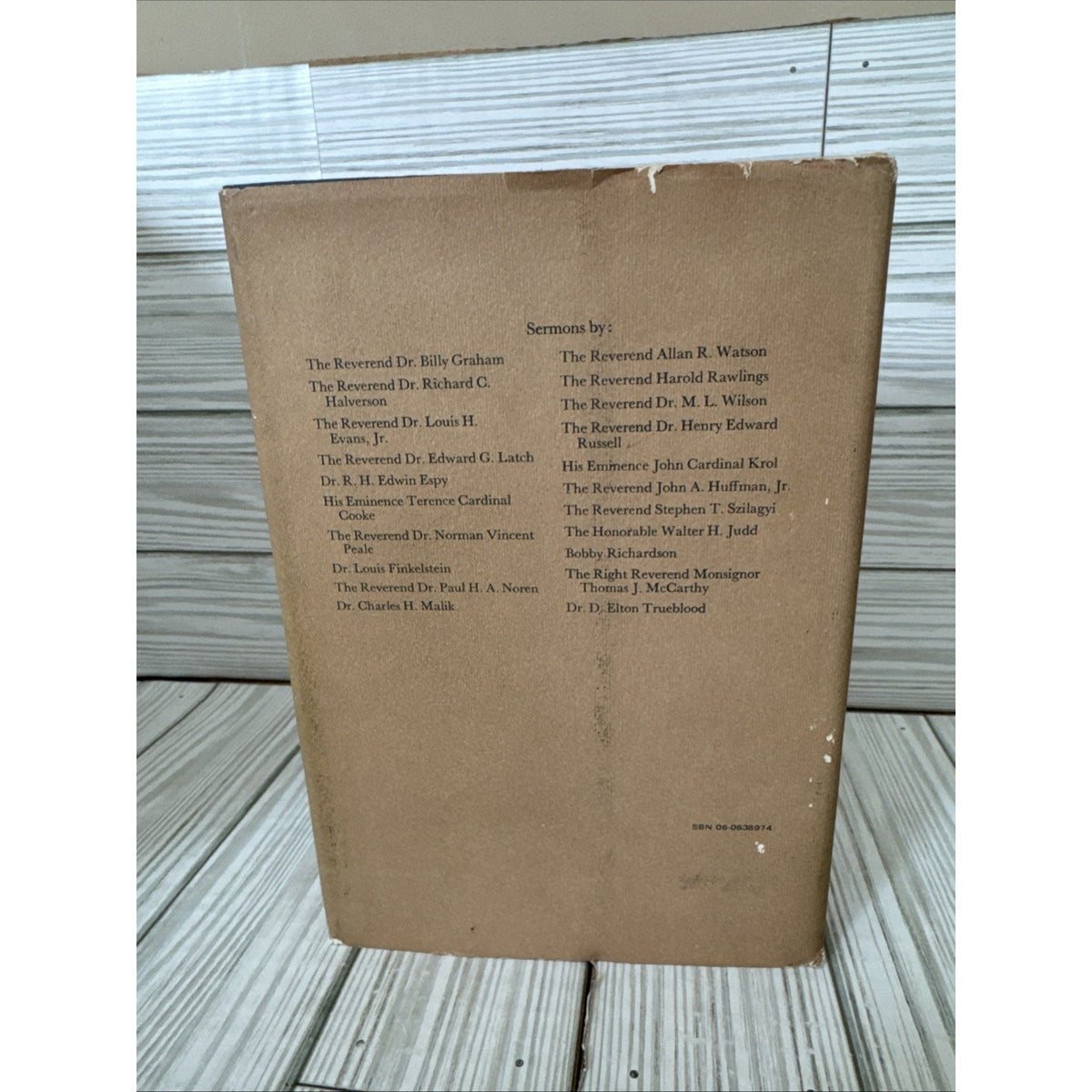 White House Sermons, Hibbs, Intro by Richard Nixon, 1st Edition, 1972