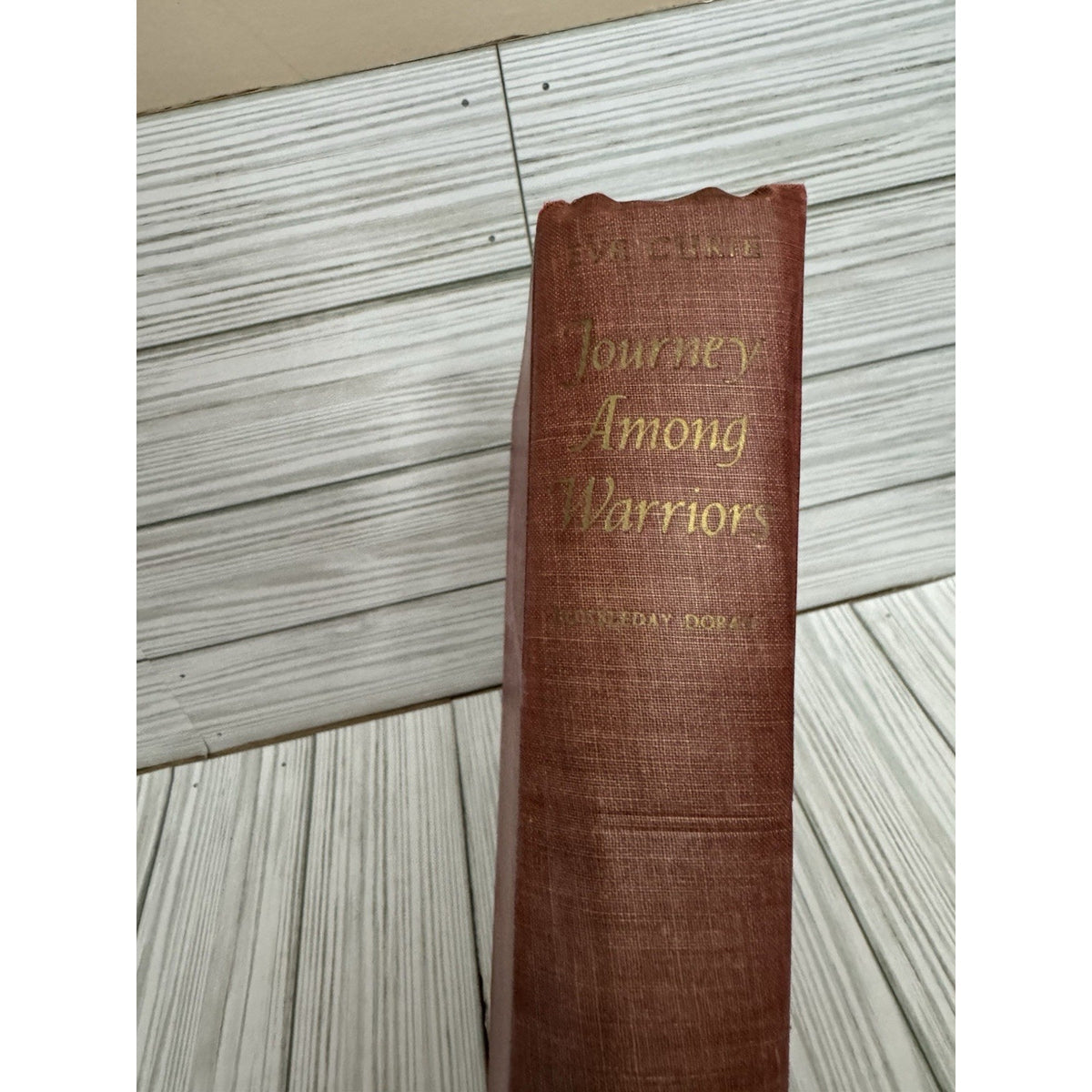 Journey Among Warriors Eve Curie 1943 First Edition Doubleday HC