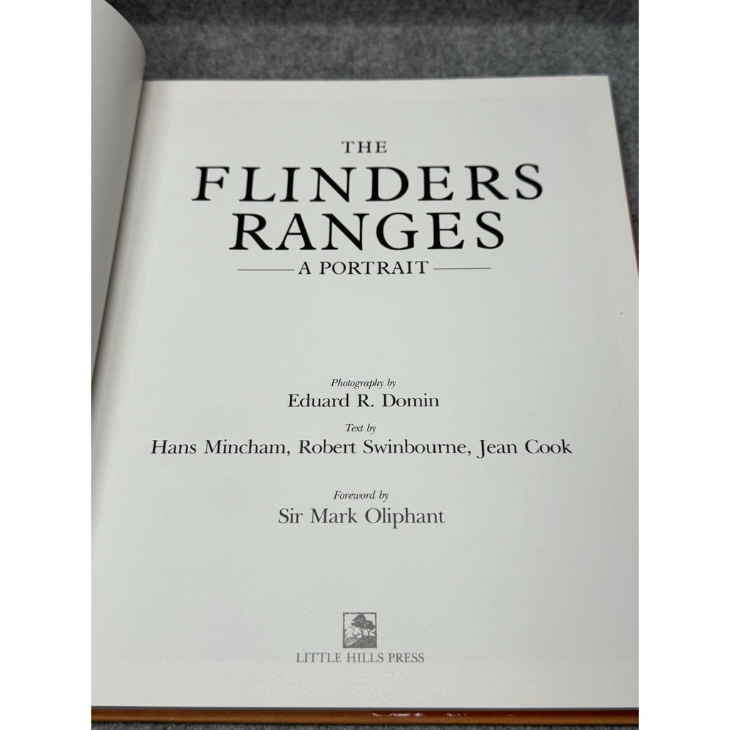 Flinders Ranges Australia Portrait Photography Eduard Domin Hardcover DJ