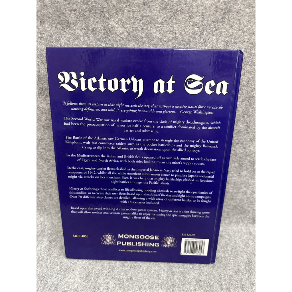Victory at Sea : World War II Naval Combat Game by Matthew Sprange (2008, Trade