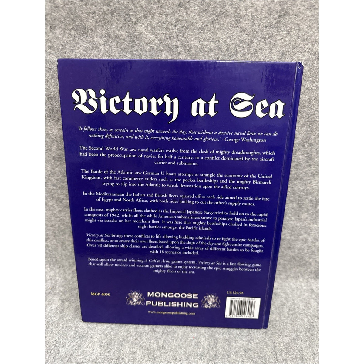 Victory at Sea : World War II Naval Combat Game by Matthew Sprange (2008, Trade