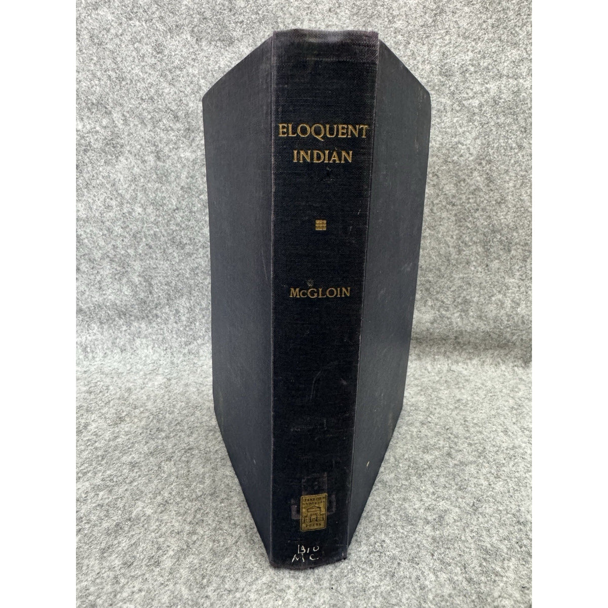 1949 Eloquent Indian James Bouchard California Jesuit HC 1st Stanford
